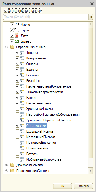 План видов характеристик