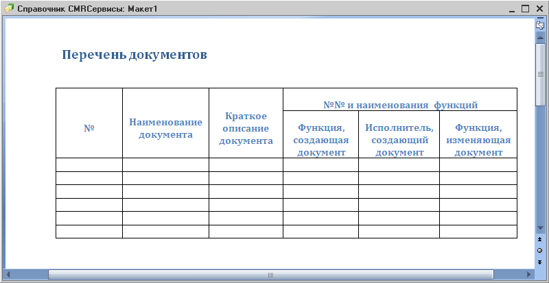 Конструктор макета
